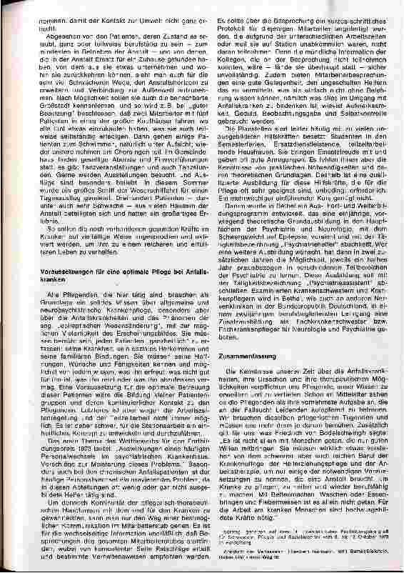 Vorschauseite 4: Pflegerische Aspekte bei Anfallsleiden