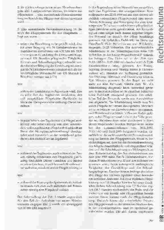 Vorschauseite 3: Zur Festsetzung von Minutenwerten zum Nachweis einer ausreichenden Personalausstattung