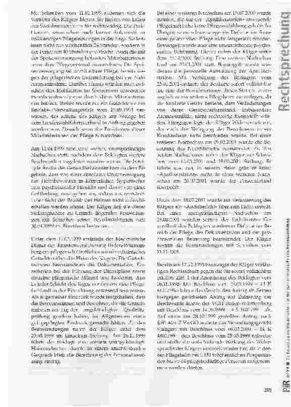 Vorschauseite 5: Zur Festsetzung von Minutenwerten zum Nachweis einer ausreichenden Personalausstattung