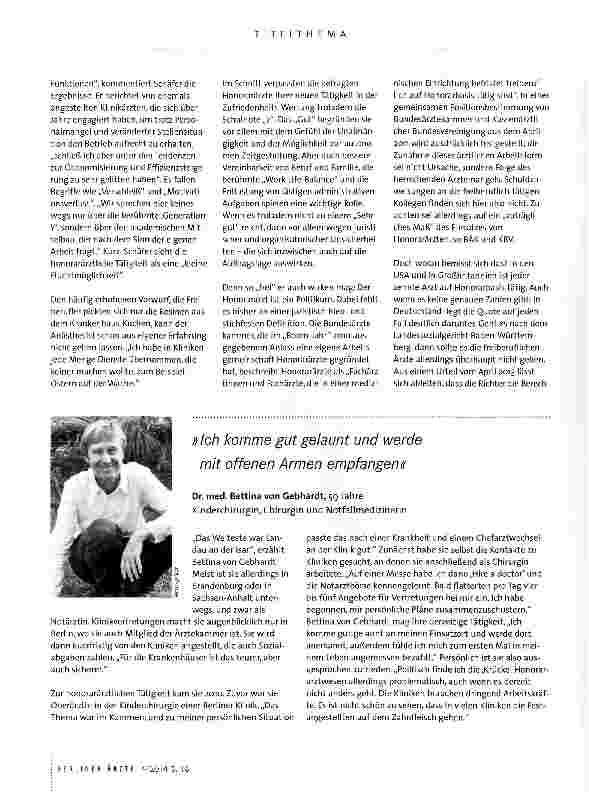 Vorschauseite 3: DOC GESUCHT?