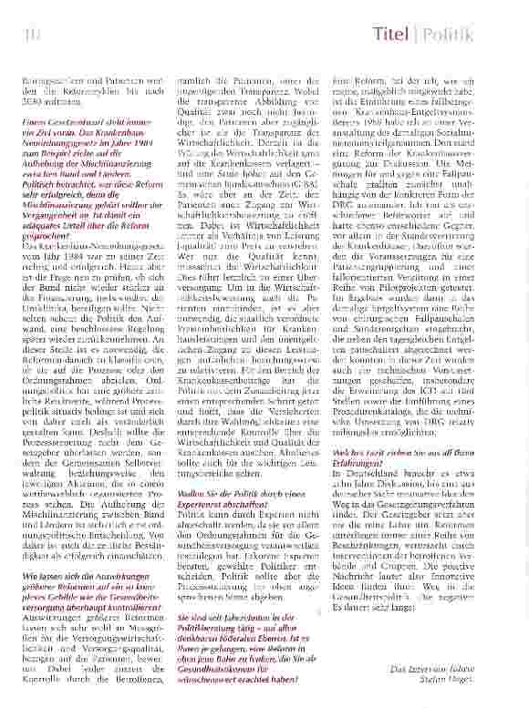 Vorschauseite 3: Mehr Tempo!