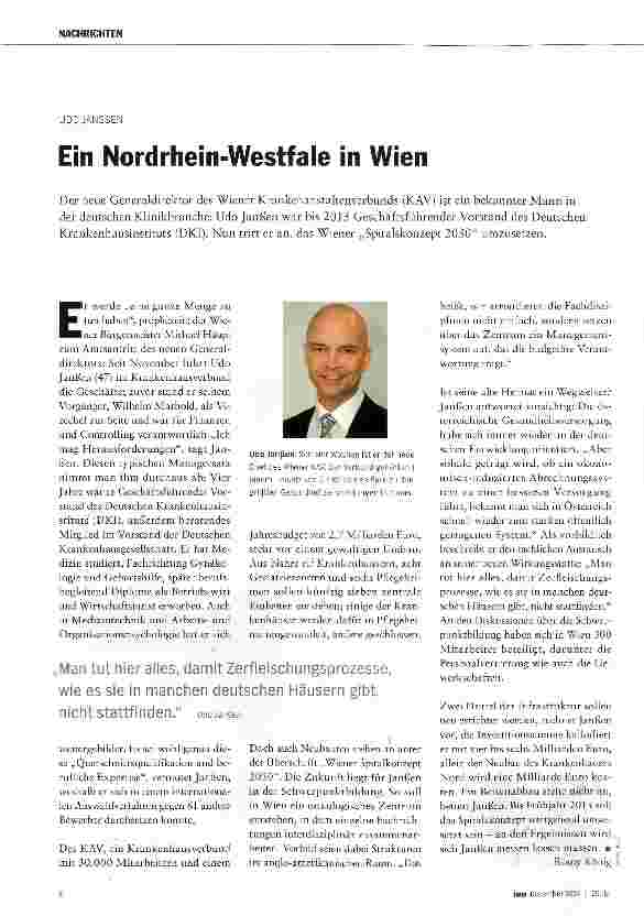 Vorschauseite 1: Ein Nordrhein-Westfale in Wien