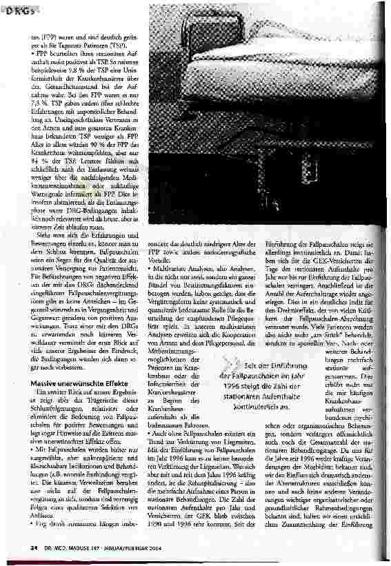 Vorschauseite 2: Diagnosis Related Groups