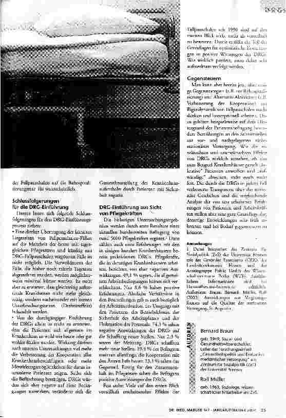 Vorschauseite 3: Diagnosis Related Groups