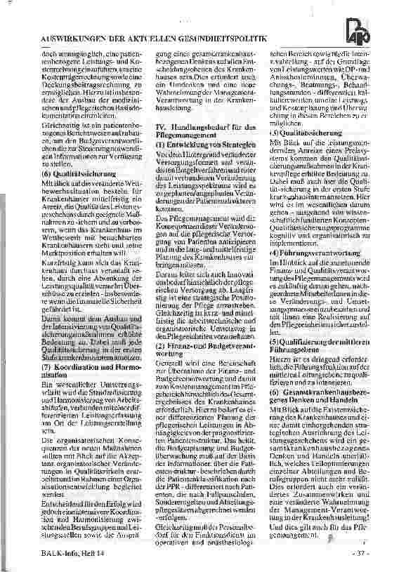 Vorschauseite 3: Auswirkungen der aktuellen Gesundheitspolitik Neue Entgeltformen der Krankenhausfinanzierung