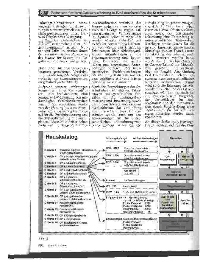 Vorschauseite 3: Patientenorientierte Datenverarbeitung in Funktionsbereichen des Krankenhauses Medizinische, pflegerische und administrative DV-Anforderungen als integrierte PC-Netzwerklösung