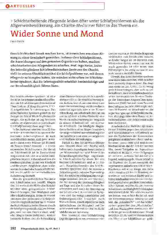 Vorschauseite 1: Wider Sonne und Mond