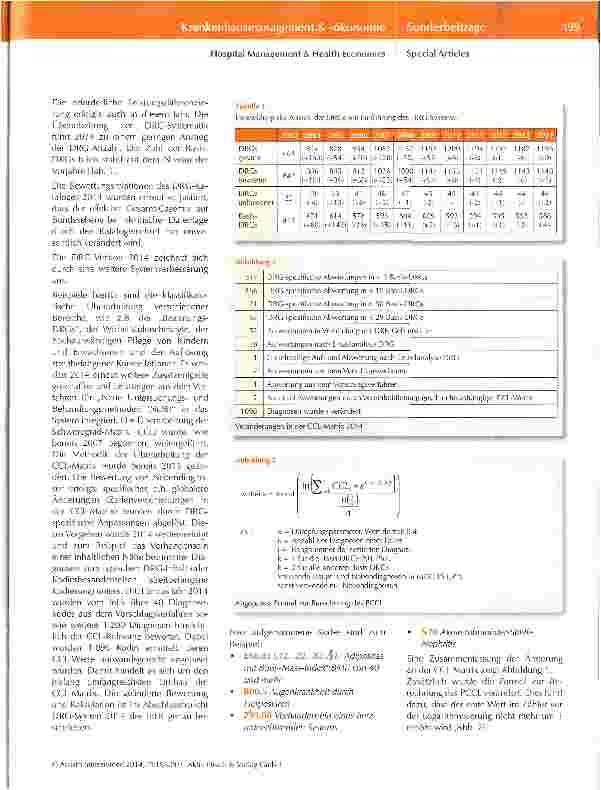 Vorschauseite 2: G-DRG-Version2014-Auswirkungen auf unser Fachgebiet