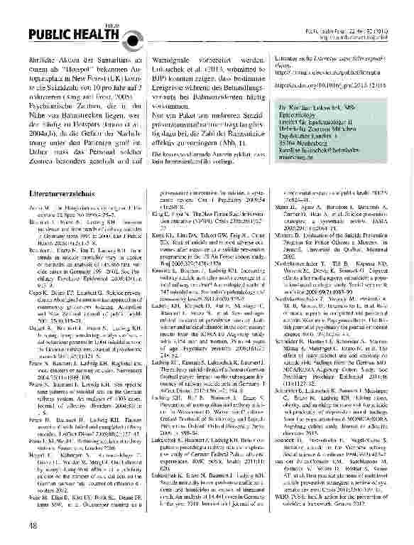 Vorschauseite 3: Suizidprävention
