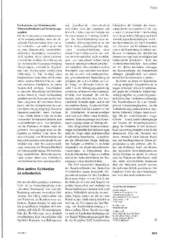 Vorschauseite 4: Anlass zur Hoffnung