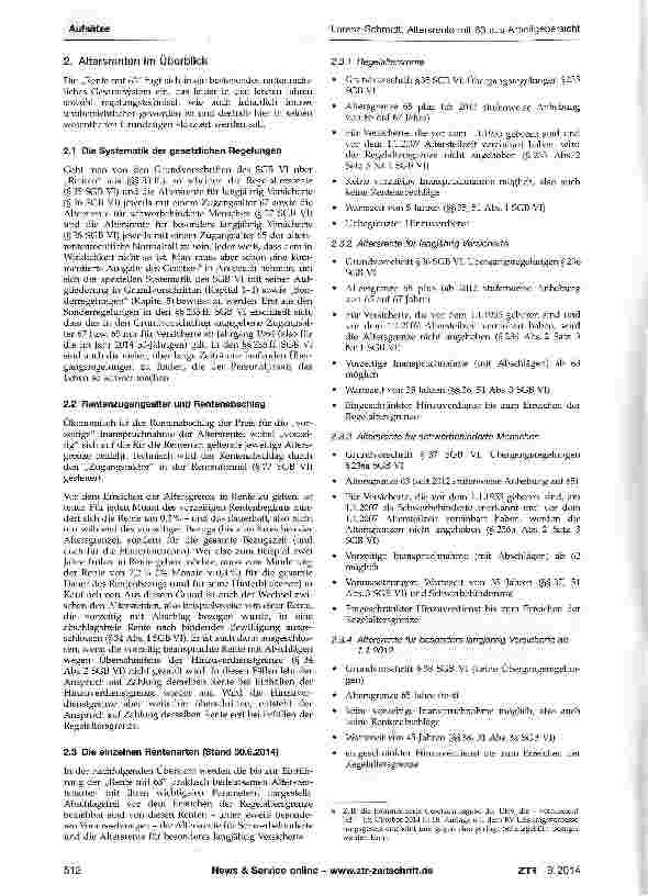 Vorschauseite 2: Altersrente mit 63 aus Arbeitgebersicht - am Beispiel der Altersteilzeit