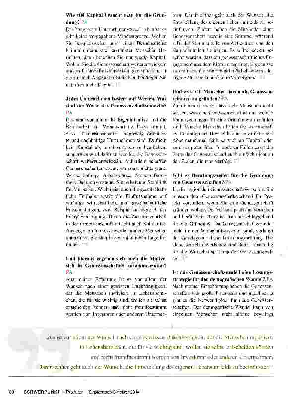 Vorschauseite 3: Nicht nach Hilfe rufen, sondern es selbst in die Hand nehmen