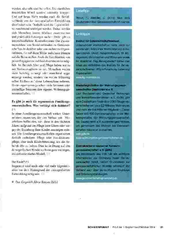 Vorschauseite 4: Nicht nach Hilfe rufen, sondern es selbst in die Hand nehmen