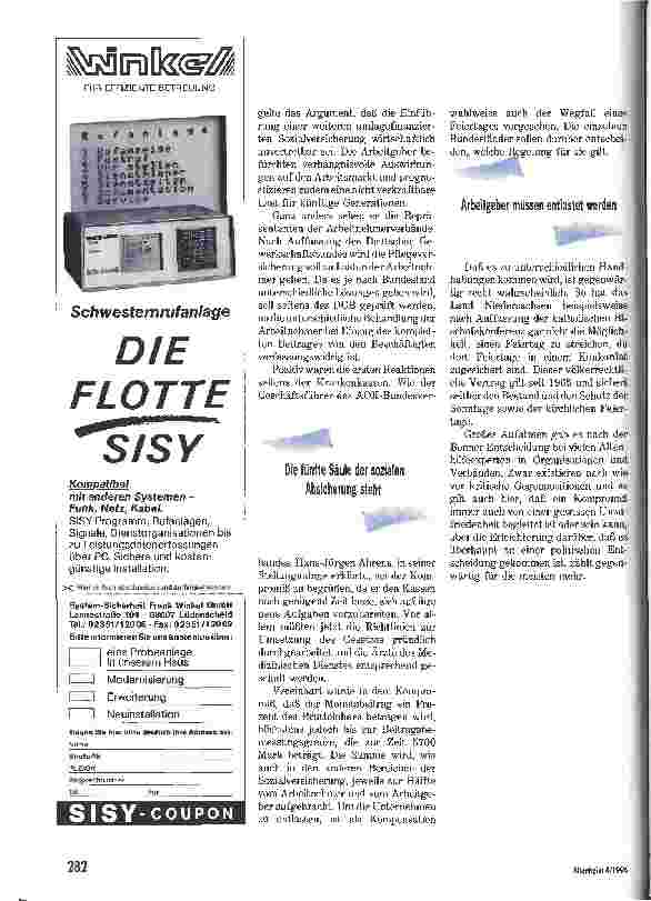 Vorschauseite 3: Durchbruch bei der Pflegeversicherung