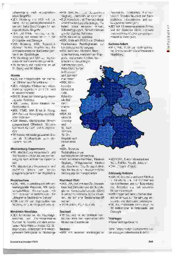 Vorschauseite 2: Verträge zur Integrierten VersorgungTendenzen, Verhandlungen, Vereinbarungen