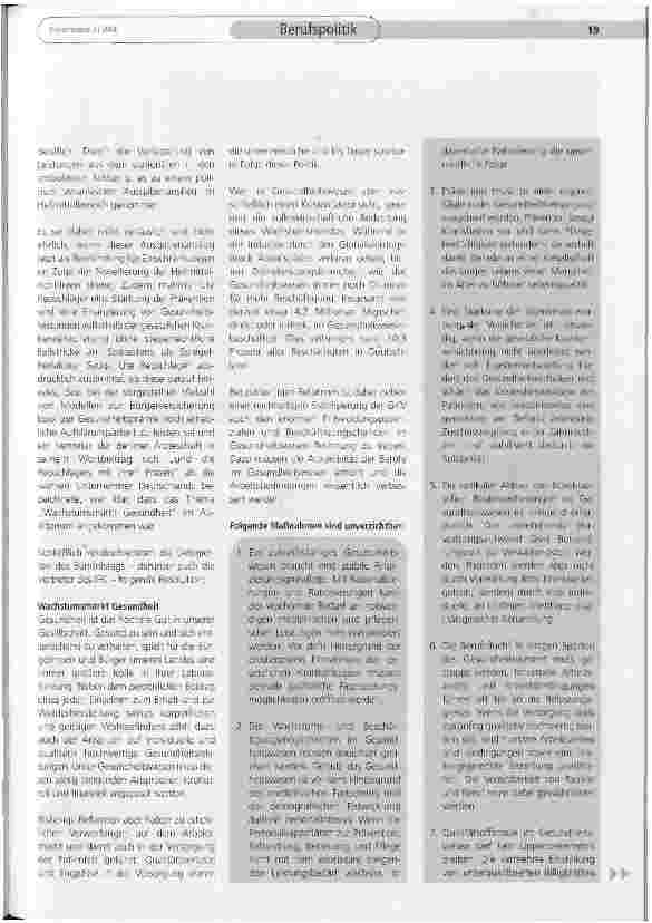 Vorschauseite 2: Bündnistag der Gesundheitsberufe in Berlin