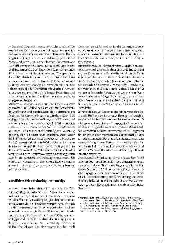 Vorschauseite 2: Abschied vom bezahlten Job
