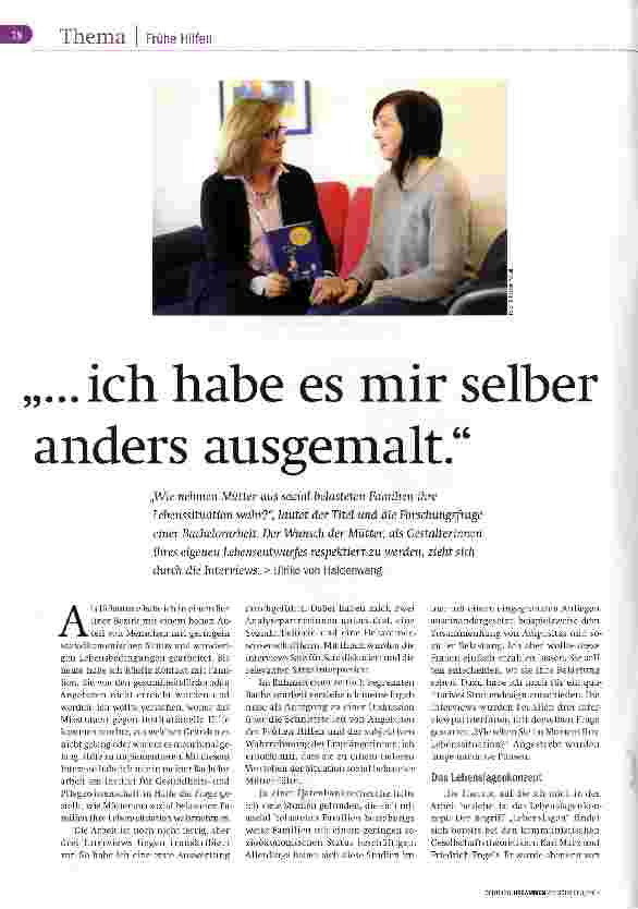 Vorschauseite 1: ...ich habe es mir selber anders ausgemalt.