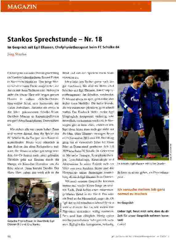 Vorschauseite 1: Stankos Sprechstunde - Nr. 18