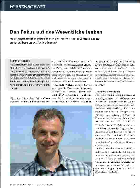 Vorschauseite 1: Den Fokus auf das Wesentliche lenken