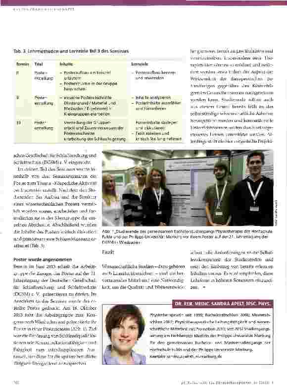 Vorschauseite 3: Neue Therapiefelder erschließen