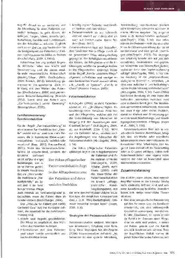 Vorschauseite 3: Expertise für pflegebezogene Edukation erweitern