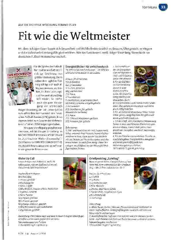 Vorschauseite 1: Fit wie die Weltmeister