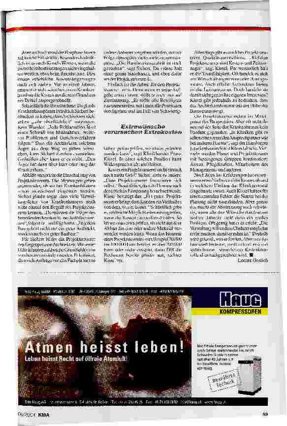 Vorschauseite 2: Wer nicht plant, zahlt drauf