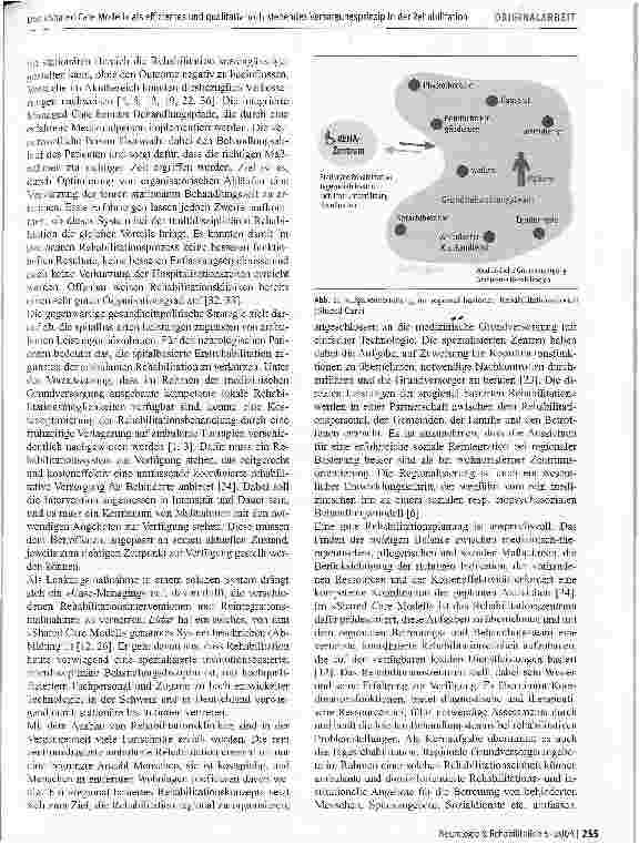 Vorschauseite 3: Das Shared Care Modell als effizientes und qualitativ hoch stehendes Versorgungsprinzip in der RehabilitationBeispiel der Neurorehabilitation des Kantonsspitals Luzern