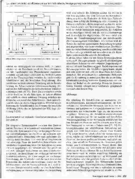 Vorschauseite 5: Das Shared Care Modell als effizientes und qualitativ hoch stehendes Versorgungsprinzip in der RehabilitationBeispiel der Neurorehabilitation des Kantonsspitals Luzern