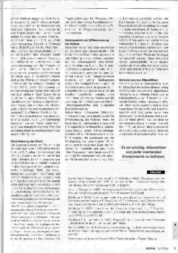 Vorschauseite 2: Strukturund Kulturwandel des Alters