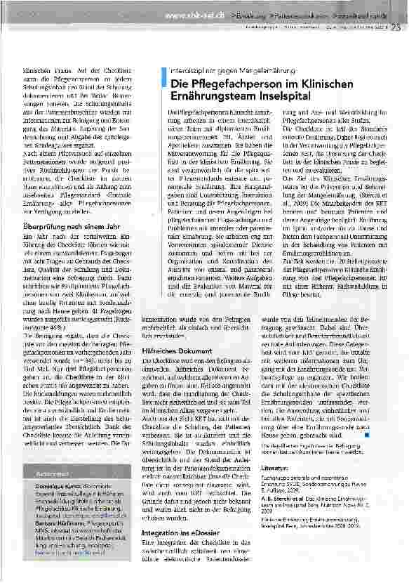 Vorschauseite 2: Nach Hause mit einer Ernährunassonde