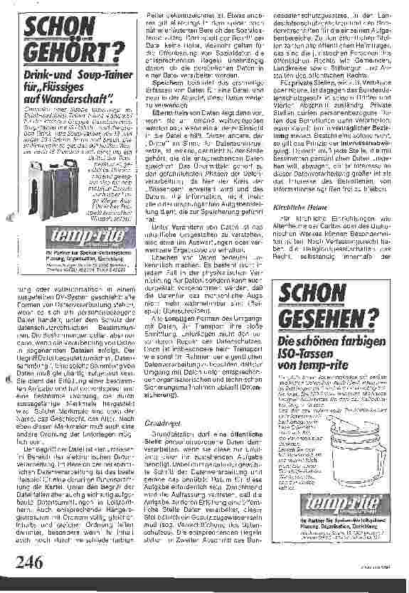 Vorschauseite 2: Datenschutz im Heim