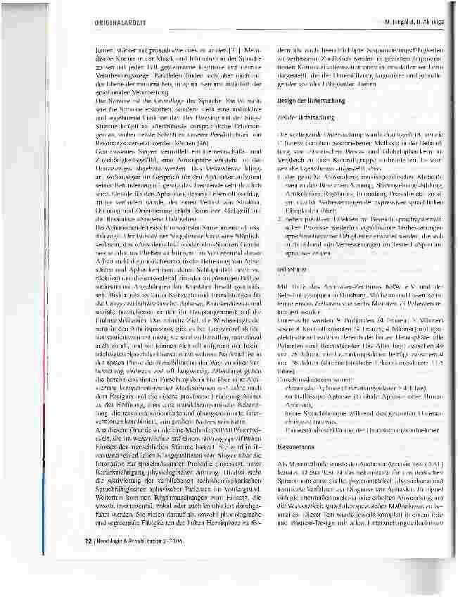 Vorschauseite 4: Musik als Brücke zur Sprache - die musiktherapeutische Behandlungsmethode SIPARI® bei Langzeitaphasikern