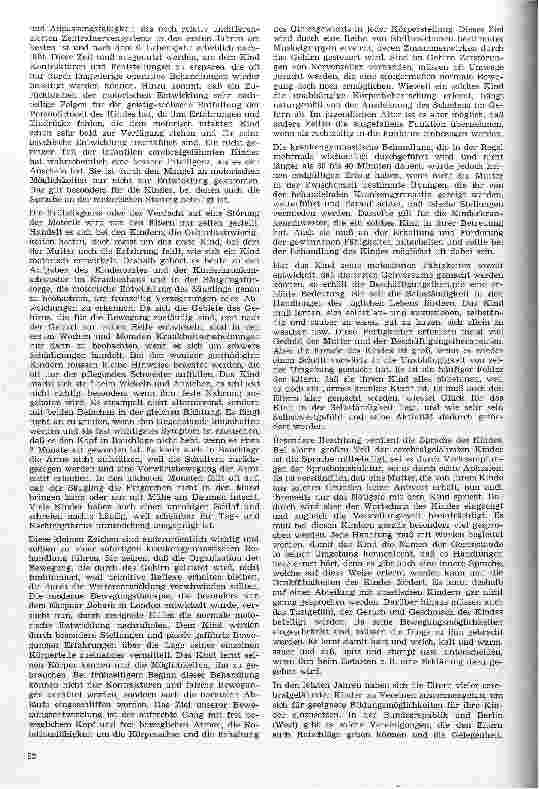 Vorschauseite 2: Zur Behandlung und Betreuung des cerebralgelähmten Kindes