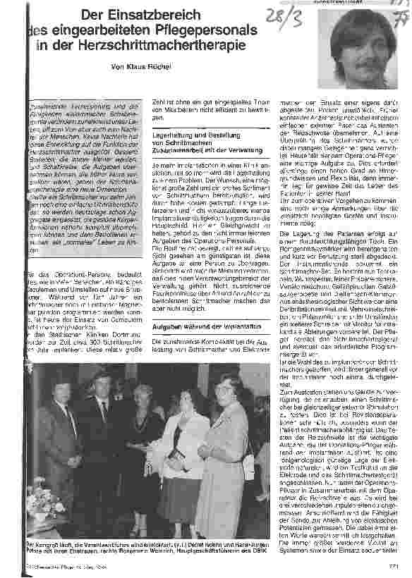 Vorschauseite 1: Der Einsatzbereich des eingearbeiteten Pflegepersonals in der Herzschrittmachertherapie