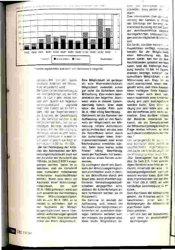 Vorschauseite 4: Neue Runde in der unendlichen Geschichte der Großgeräteplanung Großgeräteverordnung - GGV: Referentenentwurf liegt vor