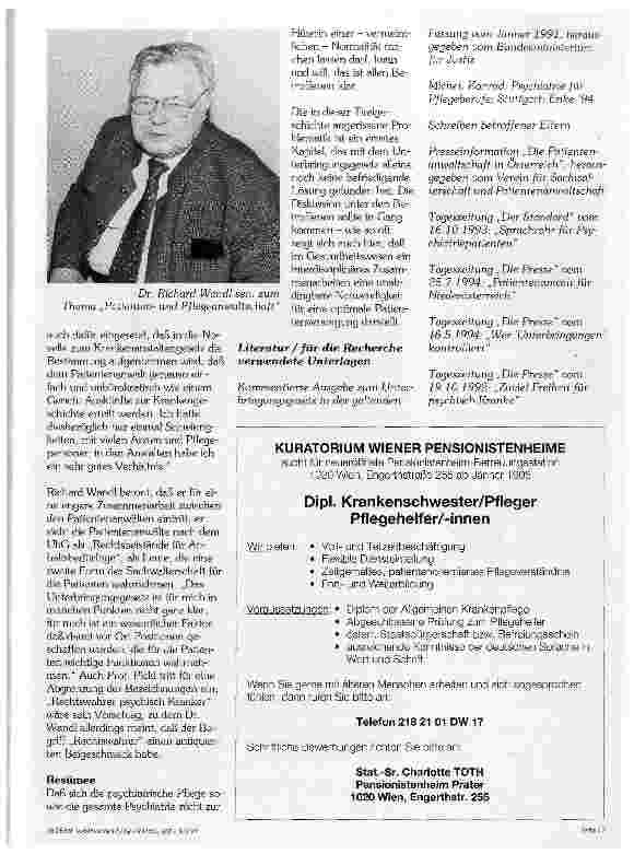 Vorschauseite 3: Rechtlos und ausgeliefert oder Behandlung mit Achtung und Würde?