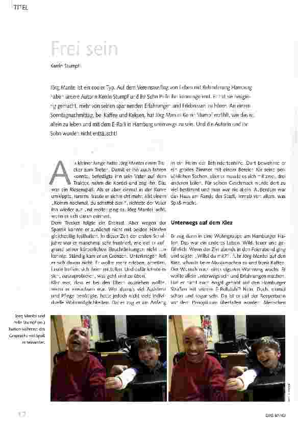 Vorschauseite 1: Frei sein