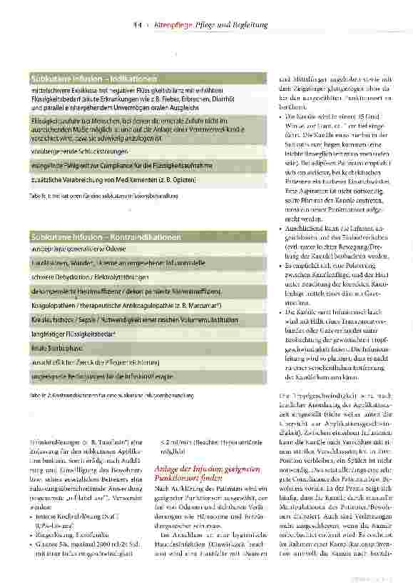 Vorschauseite 3: Subkutane Infusionen