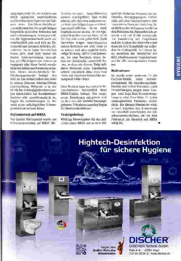 Vorschauseite 2: Hygiene muss gelebt werden