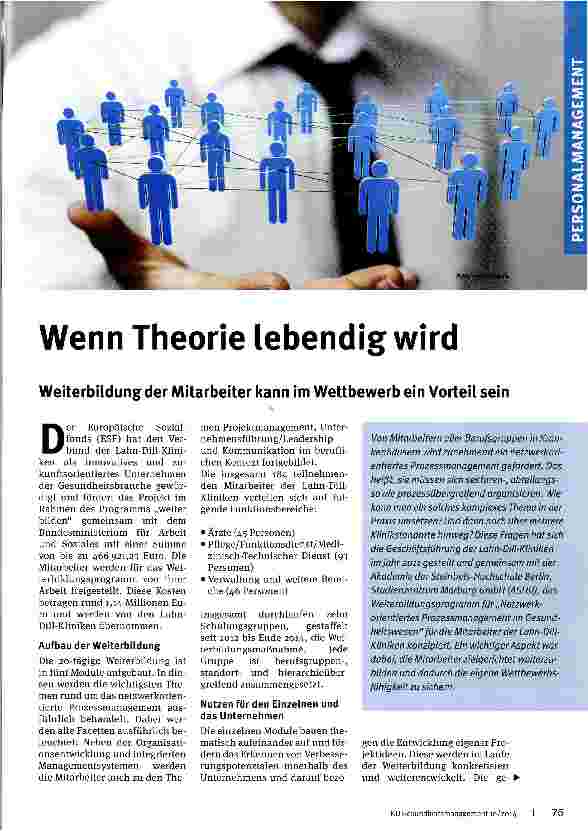 Vorschauseite 1: Wenn Theorie lebendig wird