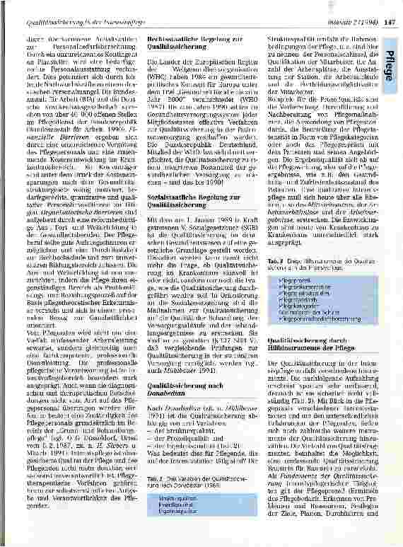 Vorschauseite 2: Qualitätssicherung in der Intensivpflege