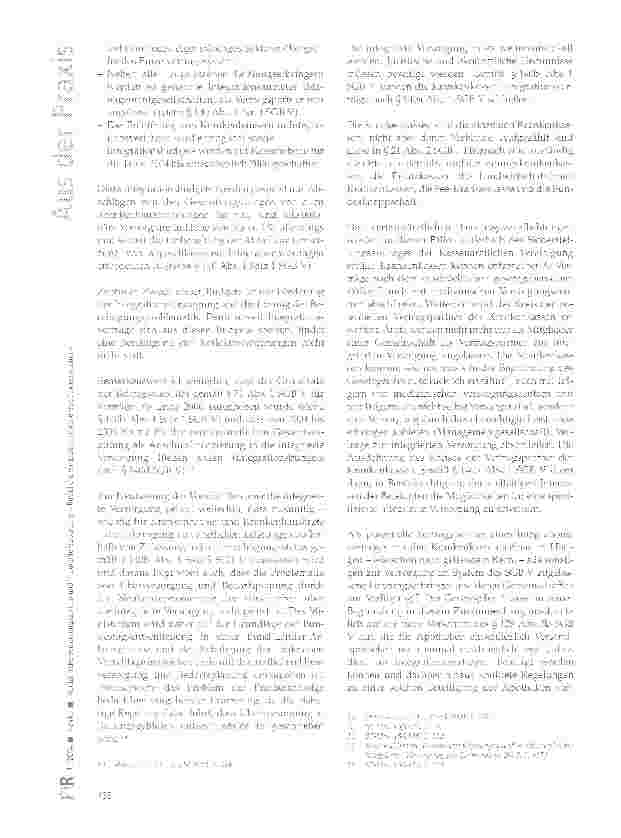 Vorschauseite 4: Medizinische Versorgungszentren und Integrierte Versorgung- Rechtliche Vorgaben und neue Vergütungssysteme -(2. Teil)