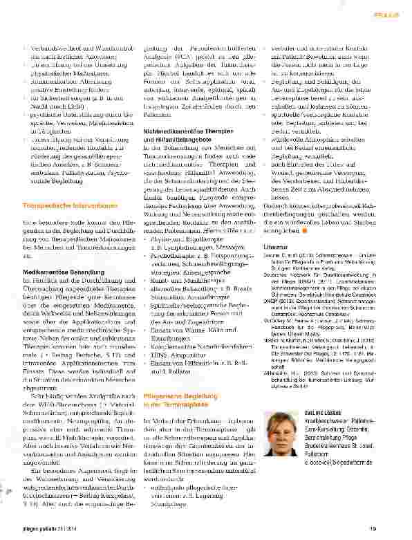 Vorschauseite 3: Tumorschmerzen managen