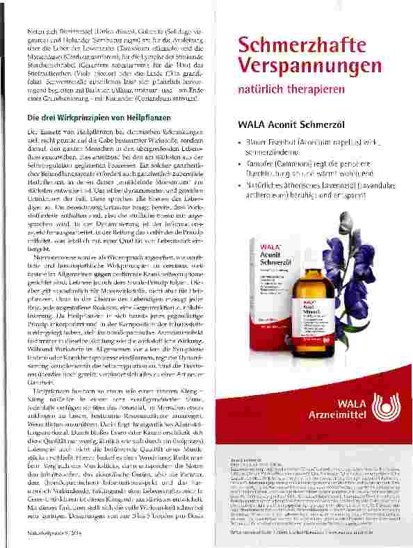 Vorschauseite 2: Vom besondere Wert dynamisierte gereifter Urtinkturen