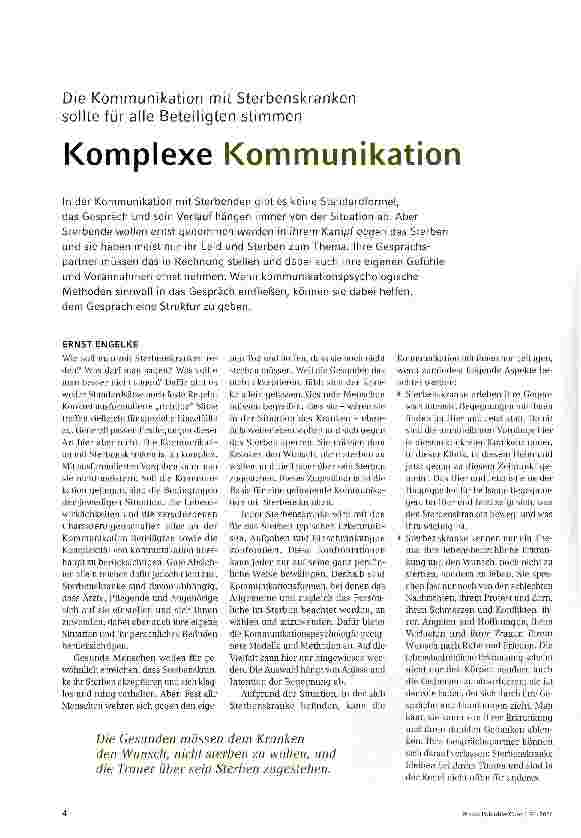 Vorschauseite 1: Komplexe Kommunikation