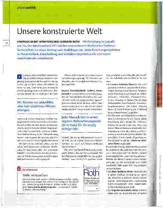 Vorschauseite 1: Unsere konstruierte Welt