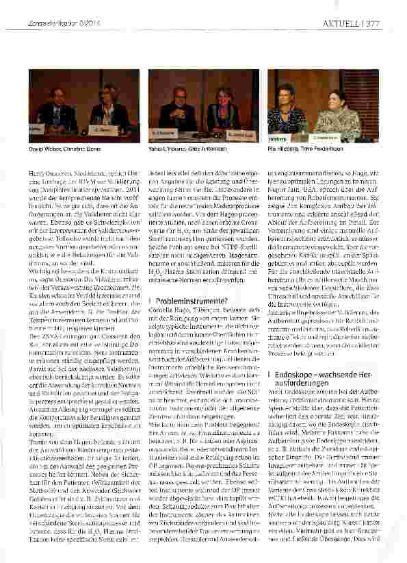 Vorschauseite 3: Weltkongress der Sterilisation in der goldenen Stadt WFHSS-Kongress, 15.-18. Oktober 2014, Prag