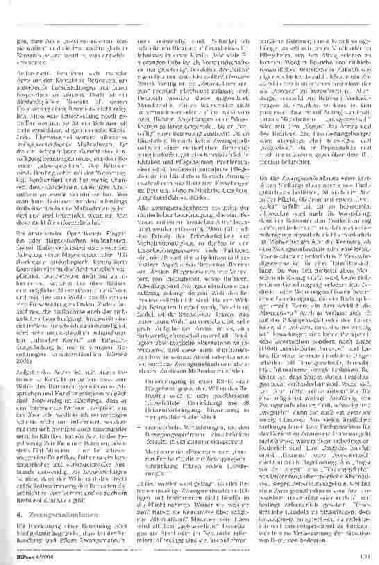 Vorschauseite 4: Von der gedankenlosen FürsorgeAspekte des ärztlichen Handelns bei der Betreuung von alten Menschen
